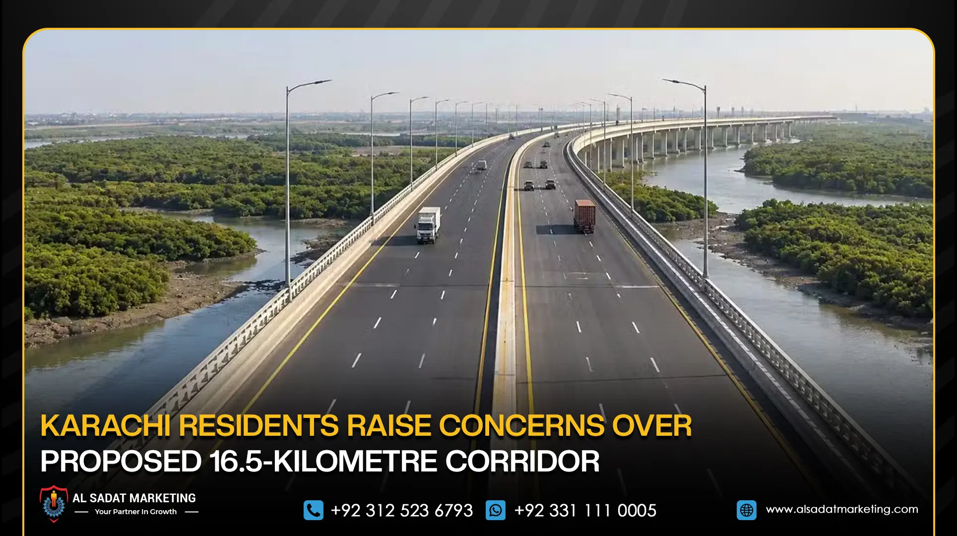 Karachi Residents Raise Concerns Over Proposed 16.5-Kilometre Corridor
