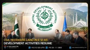 CDA Recovers Land in E-12 as Development Activities Resume