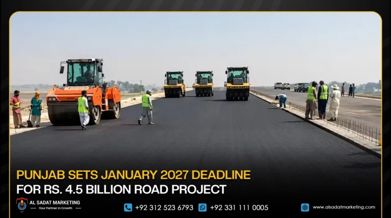 Punjab Sets January 2027 Deadline for Rs. 4.5 Billion Road Project