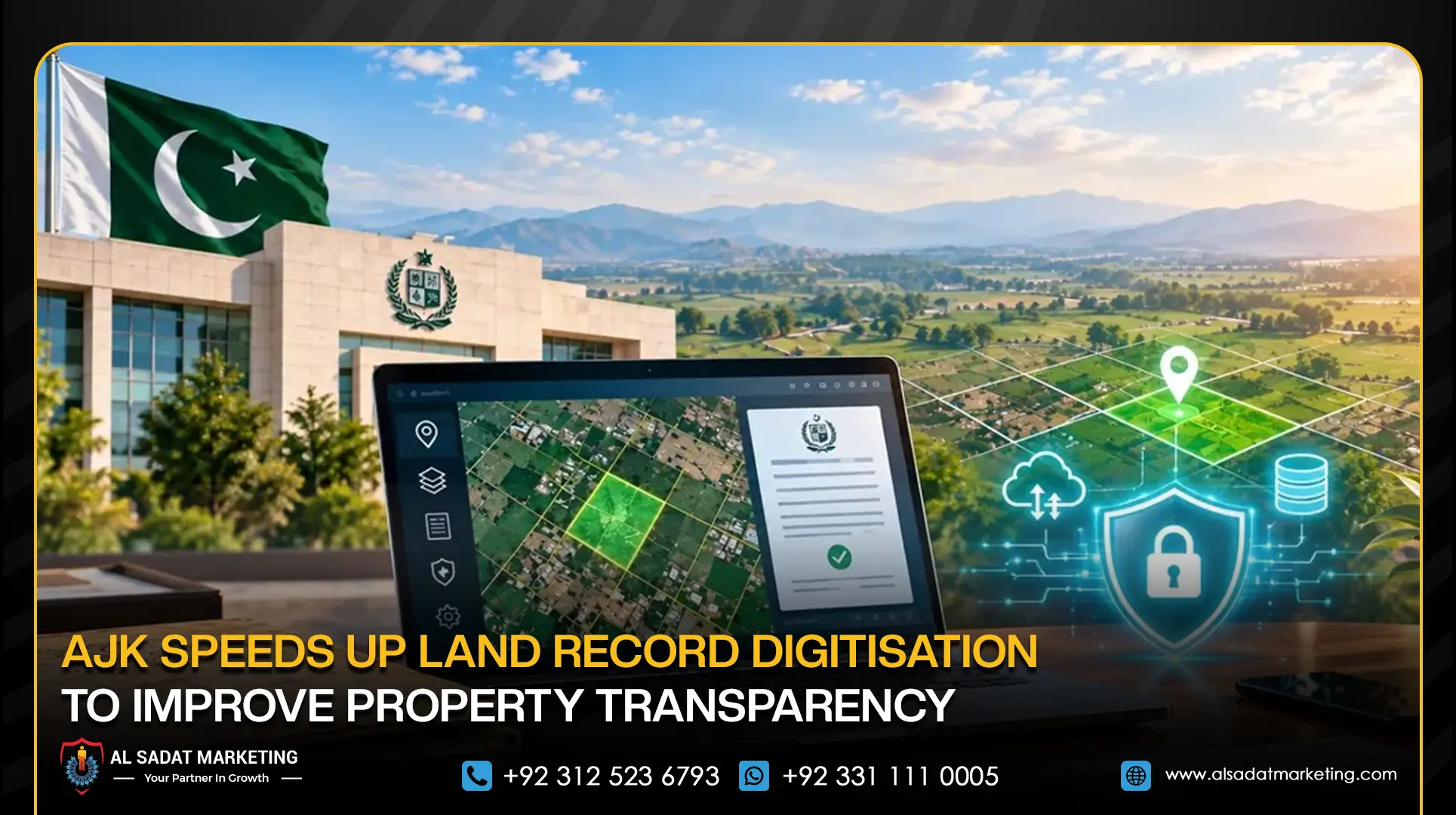 AJK Speeds Up Land Record Digitisation to Improve Property Transparency