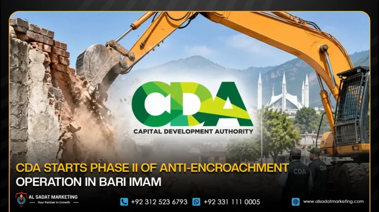 CDA Starts Phase II of Anti-Encroachment Operation in Bari Imam