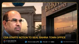 CDA Starts Action to Seal Bahria Town Office