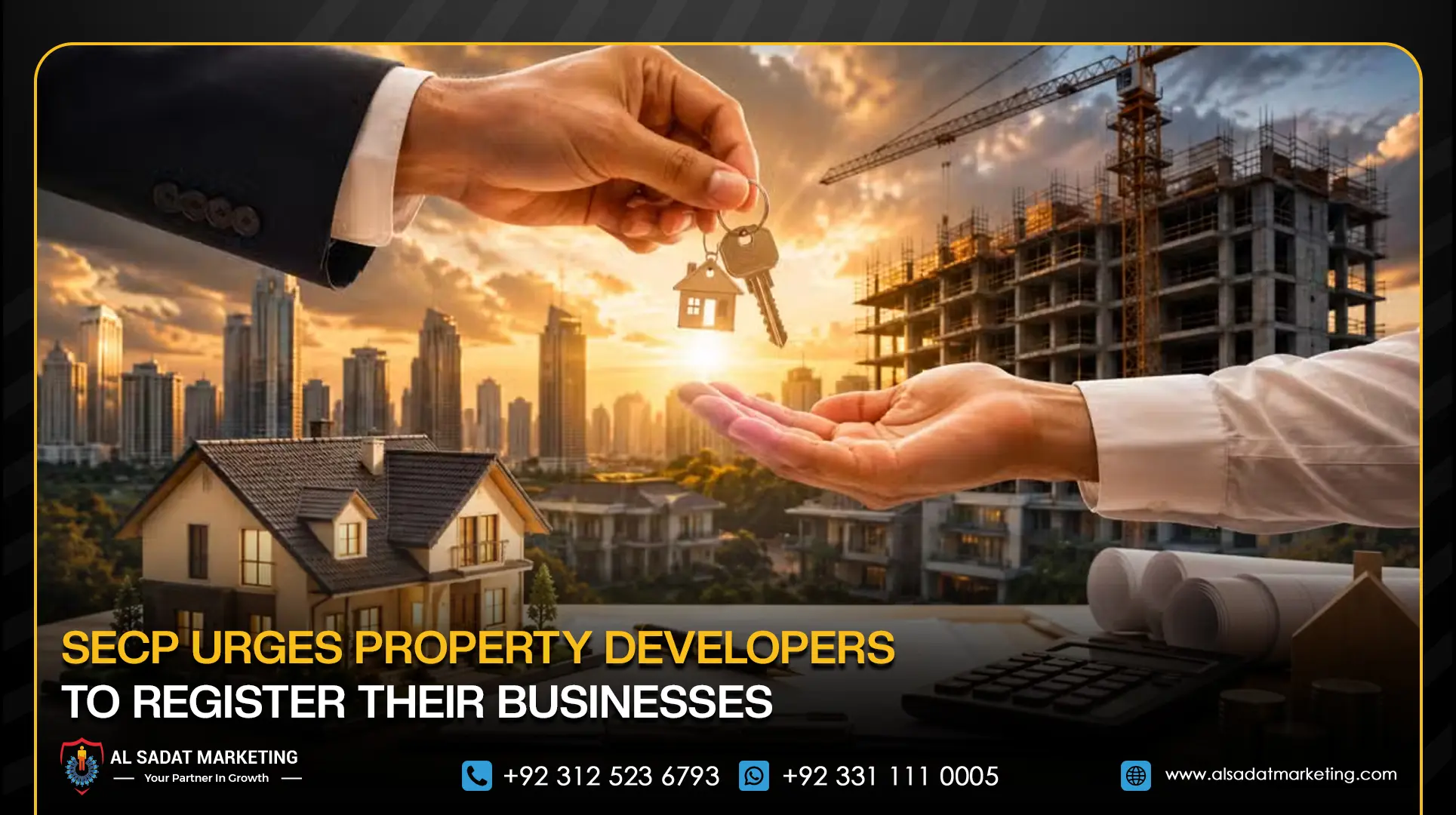 SECP Urges Property Developers to Register Their Businesses