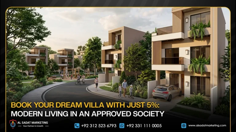 Book Your Dream Villa with Just 5%: Modern Living in an Approved Society