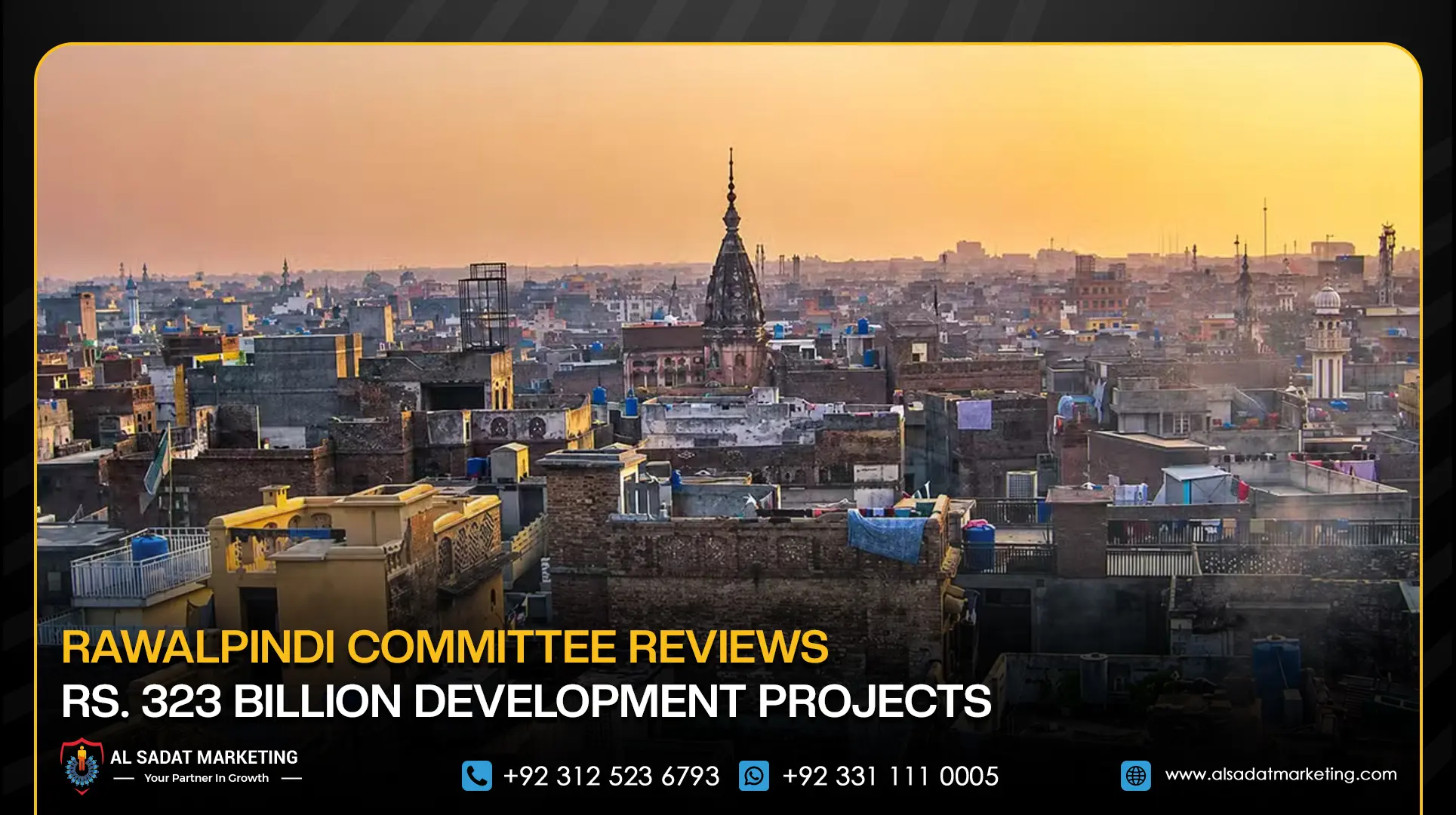Rawalpindi Committee Reviews Rs. 323 Billion Development Projects