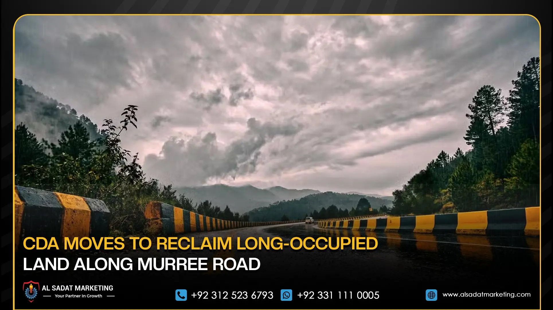 CDA Moves to Reclaim Long-Occupied Land Along Murree Road
