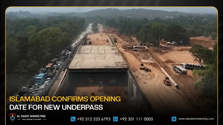 Islamabad Confirms Opening Date for New Underpass