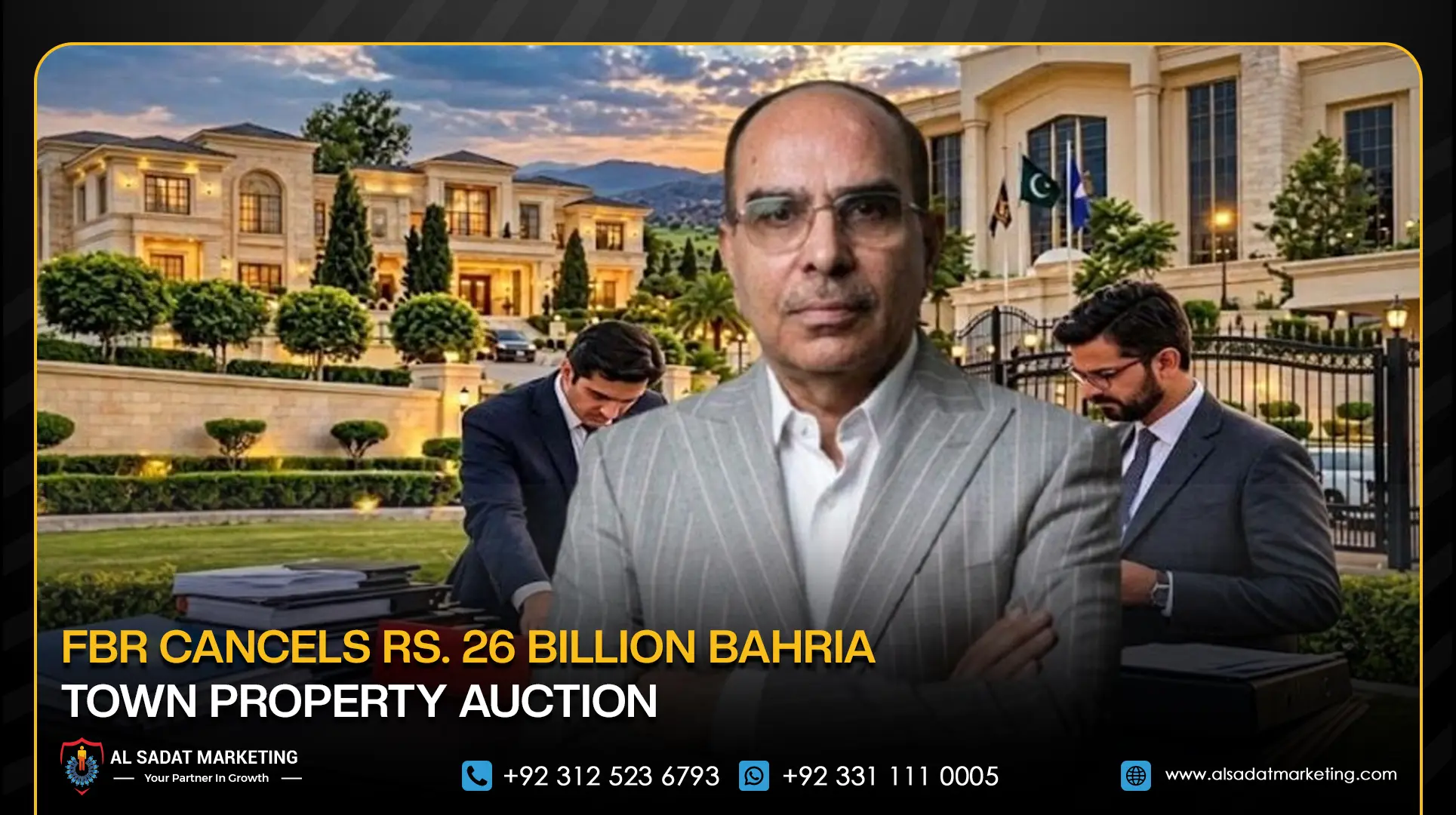 FBR Cancels Rs. 26 Billion Bahria Town Property Auction
