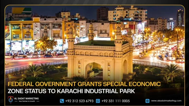 Federal Government Grants Special Economic Zone Status to Karachi Industrial Park