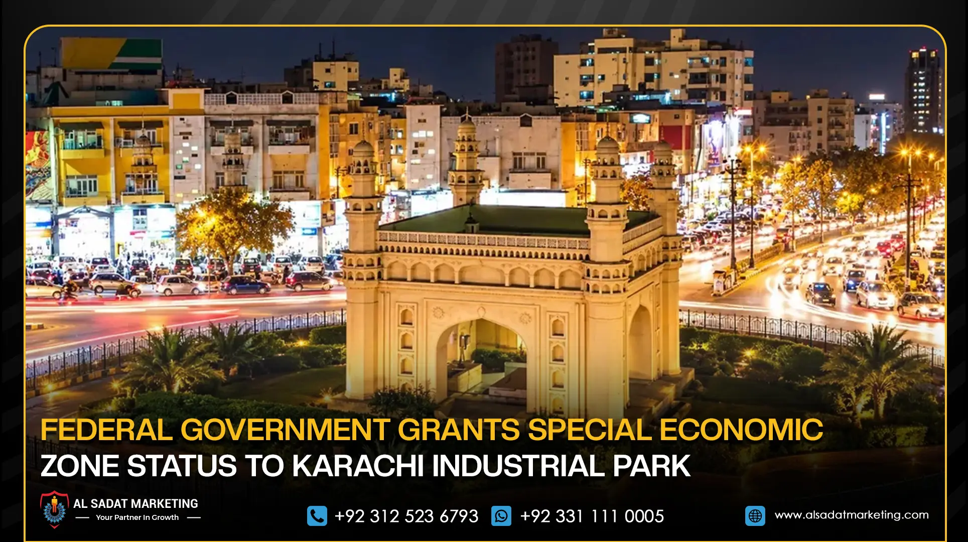 Federal Government Grants Special Economic Zone Status to Karachi Industrial Park