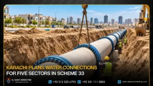 Karachi Plans Water Connections for Five Sectors in Scheme 33