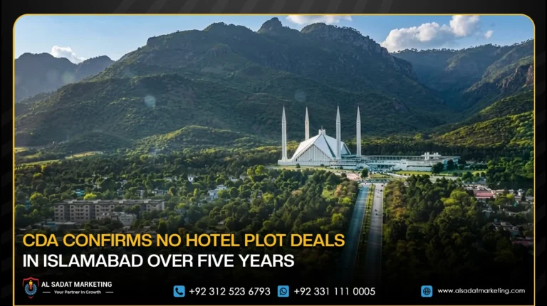 CDA Confirms No Hotel Plot Deals in Islamabad Over Five Years