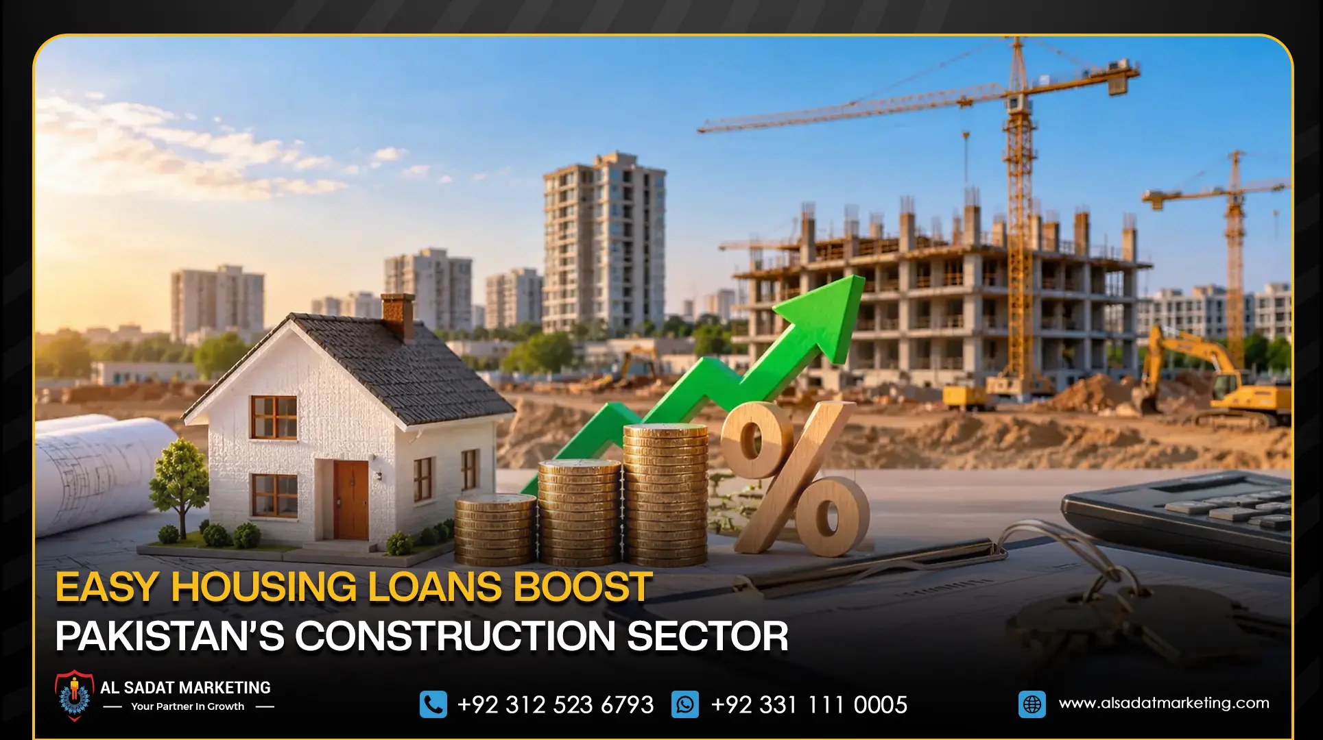 Easy Housing Loans Boost Pakistan’s Construction Sector