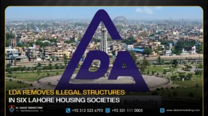 LDA Removes Illegal Structures in Six Lahore Housing Societies