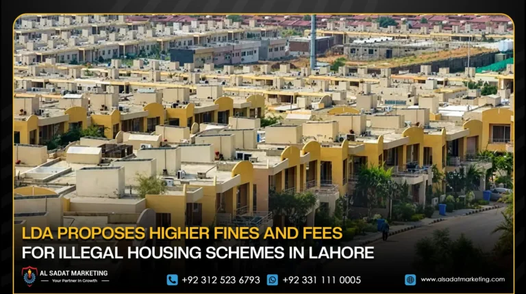 LDA Proposes Higher Fines and Fees for Illegal Housing Schemes in Lahore