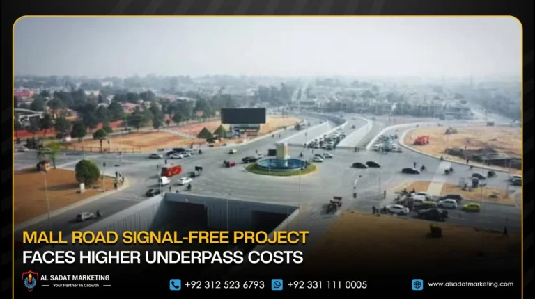 Mall Road Signal-Free Project Faces Higher Underpass Costs