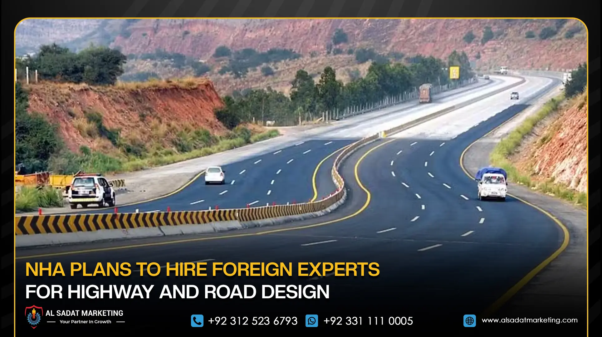 NHA Plans to Hire Foreign Experts for Highway and Road Design
