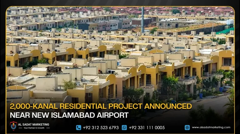 2,000-Kanal Residential Project Announced Near New Islamabad Airport