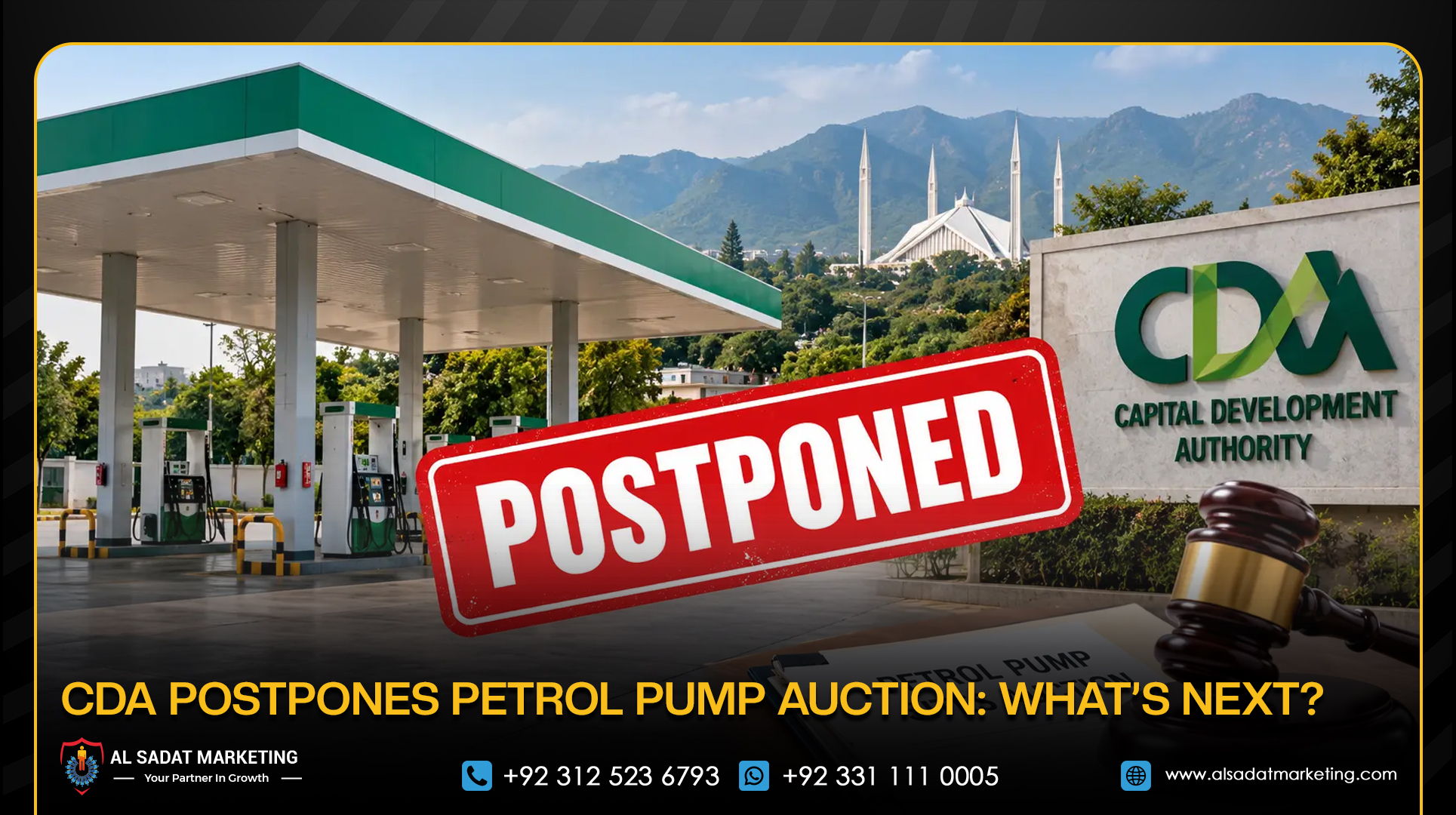 CDA Postpones Petrol Pump Auction: What’s Next?
