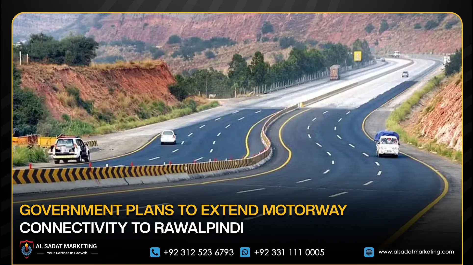 Government Plans to Extend Motorway Connectivity to Rawalpindi