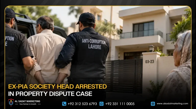 Ex-PIA Society Head Arrested in Property Dispute Case