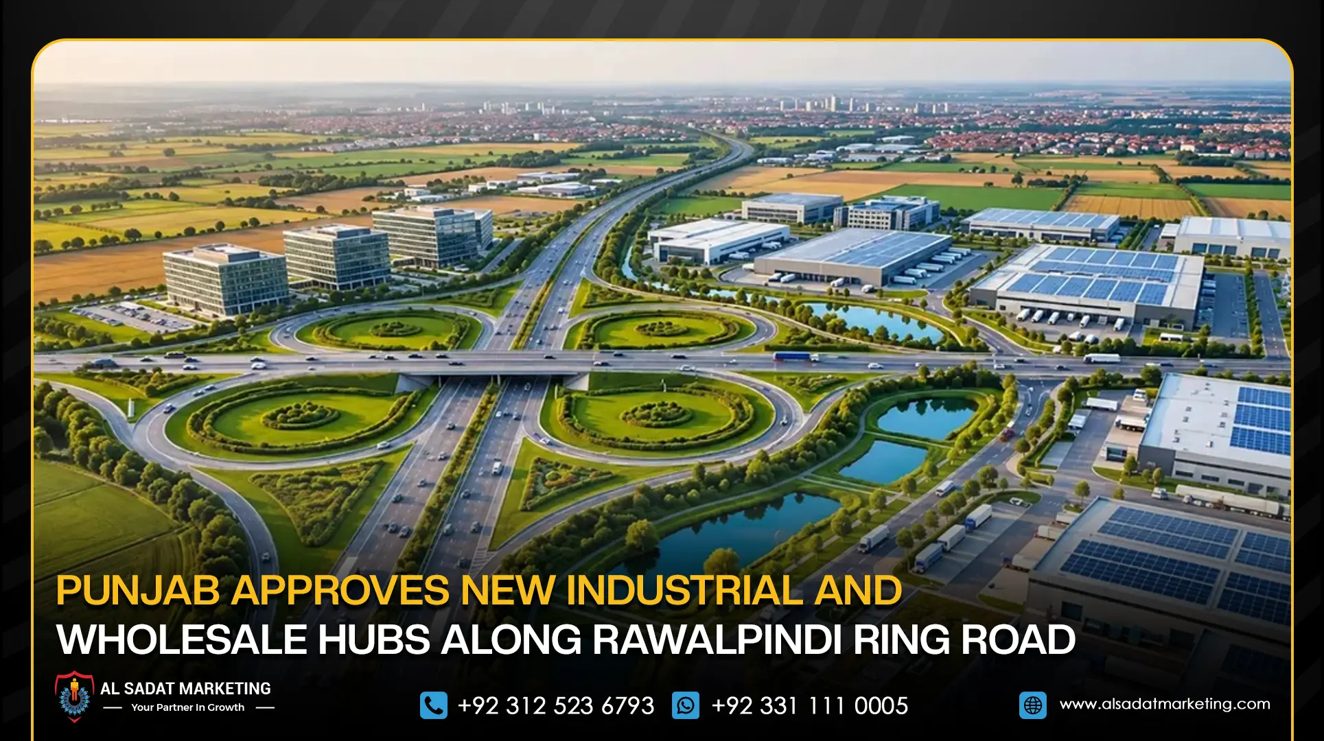 Punjab Approves New Industrial and Wholesale Hubs Along Rawalpindi Ring Road