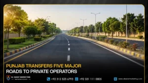 Punjab Transfers Five Major Roads to Private Operators