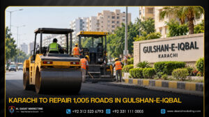 Karachi to Repair 1,005 Roads in Gulshan-e-Iqbal