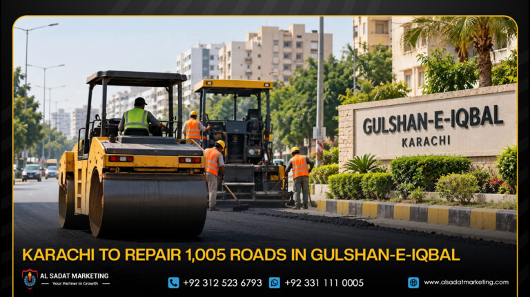 Karachi to Repair 1,005 Roads in Gulshan-e-Iqbal