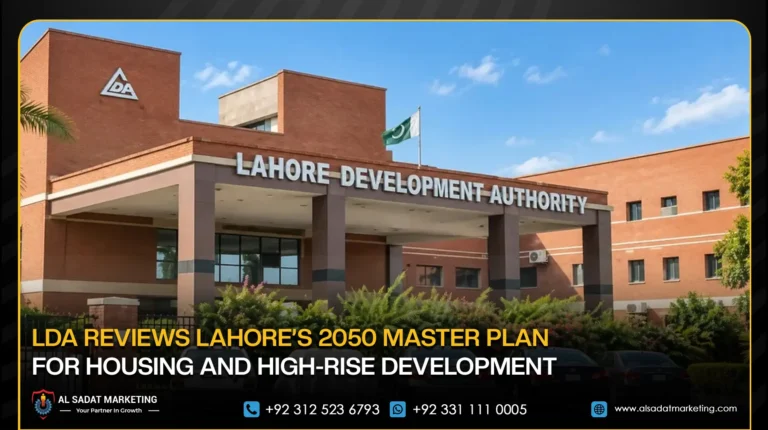LDA Reviews Lahore’s 2050 Master Plan for Housing and High-Rise Development