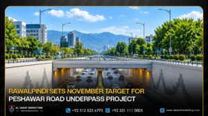 Rawalpindi Sets November Target for Peshawar Road Underpass Project