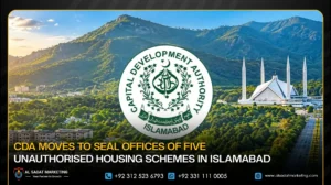 CDA Moves to Seal Offices of Five Unauthorised Housing Schemes in Islamabad