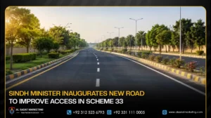 Sindh Minister Inaugurates New Road to Improve Access in Scheme 33