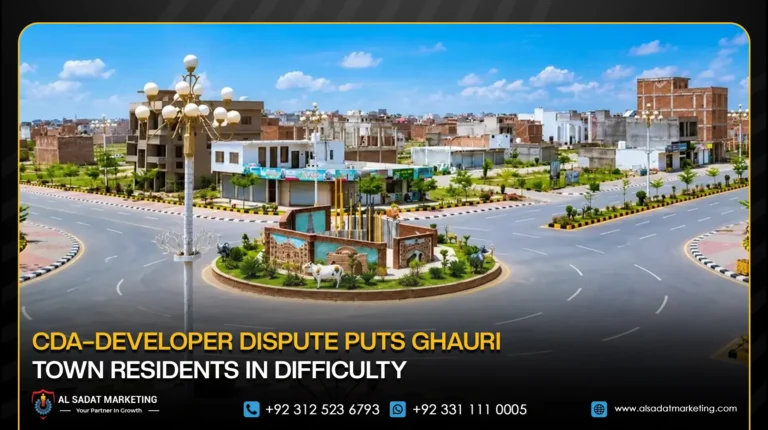 CDA–Developer Dispute Puts Ghauri Town Residents in Difficulty