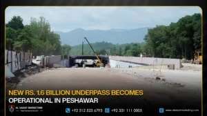 New Rs. 1.6 Billion Underpass Becomes Operational in Peshawar