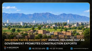 Pakistan Faces 450,000-Unit Annual Housing Gap as Government Promotes Construction Exports