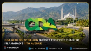 CDA Sets Rs. 12 Billion Budget for First Phase of Islamabad’s 11th Avenue