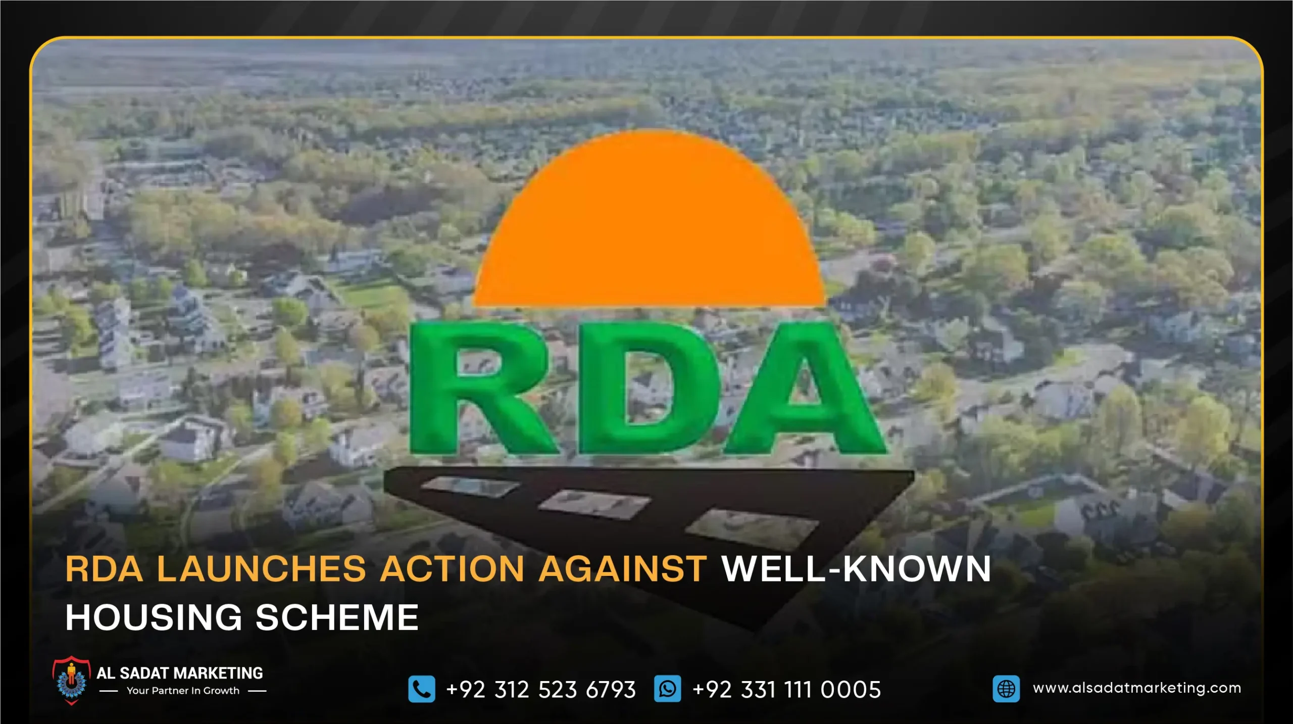 RDA Launches Action Against Well-Known Housing Scheme